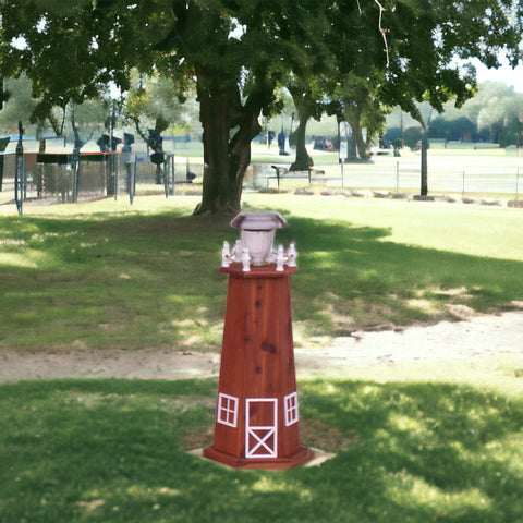 Transform your outdoor space with our exquisite solar-powered lighthouses.