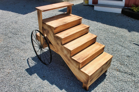Amish Made Display Carts