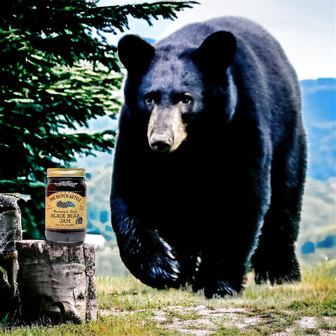 Harvest Array's Best Seller from the Dutch Kettle is Black Bear Jam!