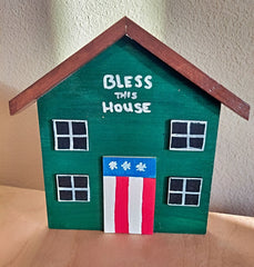 Bless This House Handmade Plaque for Harvest Array