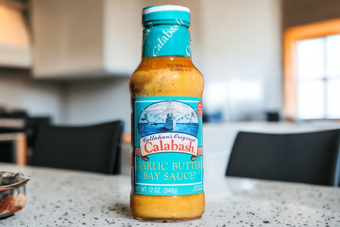 Perfect for a Cajun seafood boil, our garlic butter sauce enhances pasta and is proudly made in America. Try our recipe!