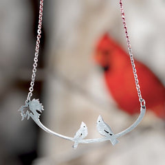 Cardinals Stainless Steel Necklace