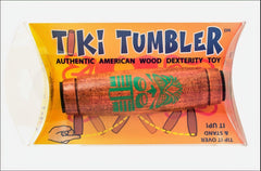 Peg Pack of a green faced Tiki Tumbler