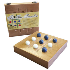 Tic Tac Wooden Traveler Game