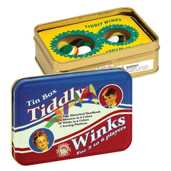 Tiddly Winks classic game of yesteryear in a tin box