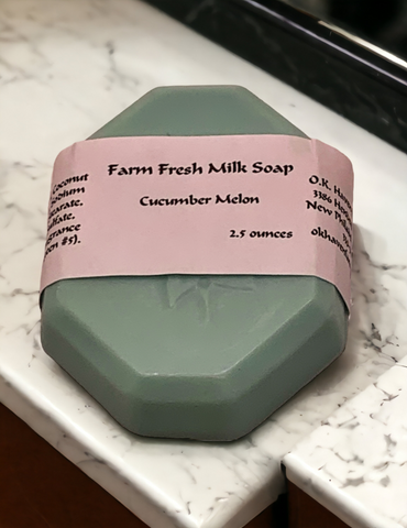 Nourish skin with our glycerin bar soap; a moisturizing hand soap by a small business, made in the USA.