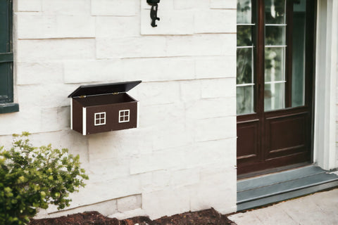 Poly made mailbox to attach directly to your home