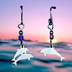 Dolphin Stainless Steel Earrings
