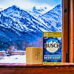 Duke Cannon Busch Beer Soap at Harvest Array