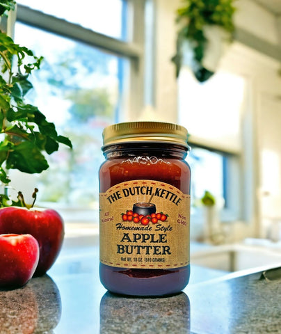 The Dutch Kettle Amish Homemade Apple Butter for Harvest Array