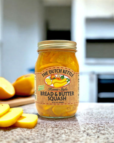Shop Harvest Array for Dutch Kettle Bread and Butter Squash when looking for a unique twist on traditional pickles.