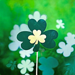 Elevate your outdoor St. Patrick's Day decor with our USA-made decorative plant stakes and pots.