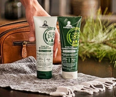 Pine Tar Shampoo and Conditioner from The Grandpa Soap Co.