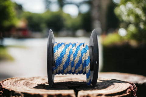 Durable colored rope for all utilities; crafted by the Amish in the USA using premium materials. Ideal for outdoor and farm use.