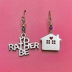 I'd Rather Be Home Earrings at Harvest Array