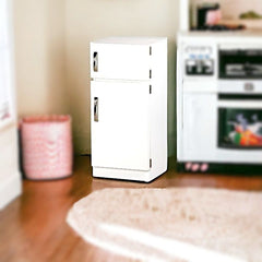 Children's Wooden Refrigerator Playset