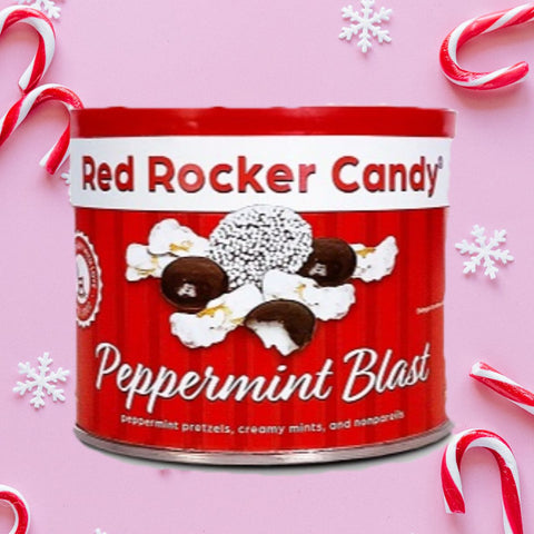Peppermint Blast Pretzel Mix - Holiday Snack Mix
