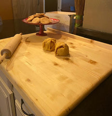 Solid Wood Pastry, Pasta, Dough Board