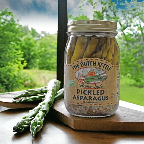 The Dutch Kettle Home Style Pickled Asparagus for Harvest Array
