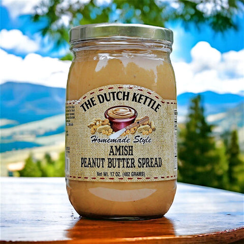 The Dutch Kettle Homemade Style Amish Peanut Butter Spread at Harvest Array
