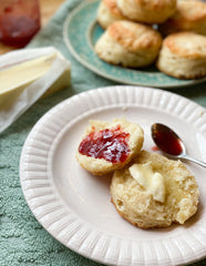 Whip up homemade biscuits quickly with our buttermilk baking mix—an easy biscuit recipe; proudly made in the USA.