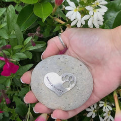 Honor your beloved pet: Shop USA-made pet memorial stones, garden rocks & personalized tributes.