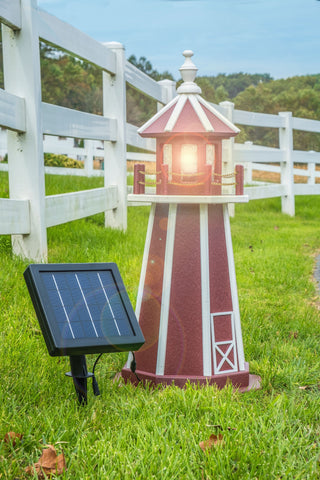 Solar Power Lighting Kit installed