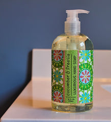 Garden Cucumber and Freesia Hand Soap