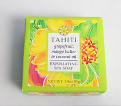 Tahiti Mini Exfoliating Spa Soaps Destination Scents