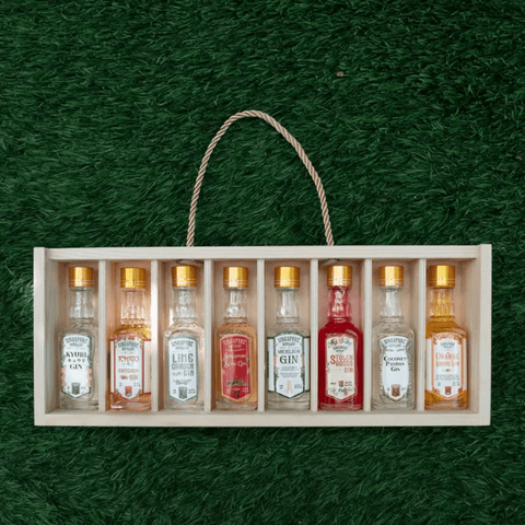 Gift Set of Gins with Wooden Gift Box