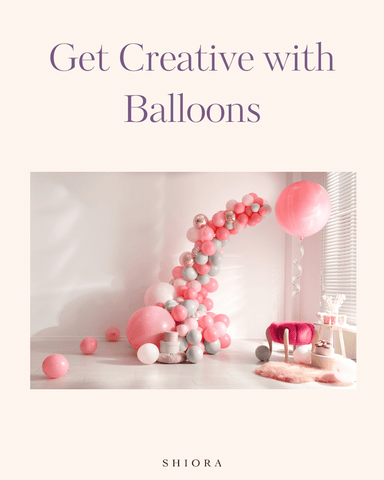 Get creative with balloons 