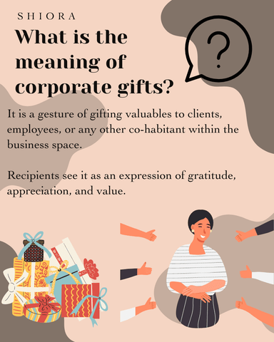 Meaning of corporate gift