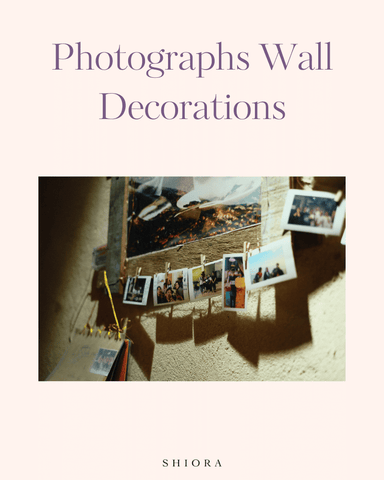 Print photos and decorate on the wall