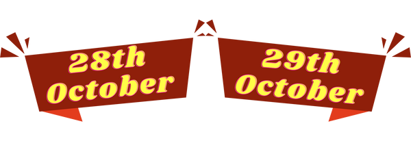 28th October and 29th October