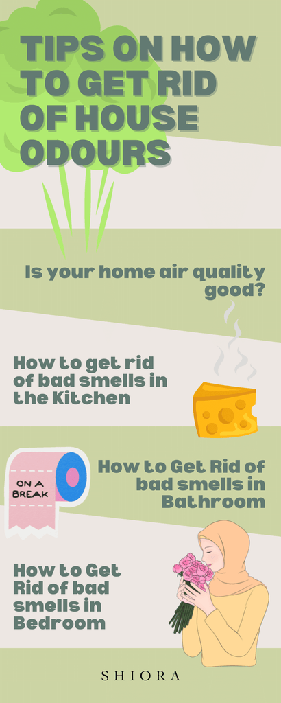 Tips on how to get rid of house odors