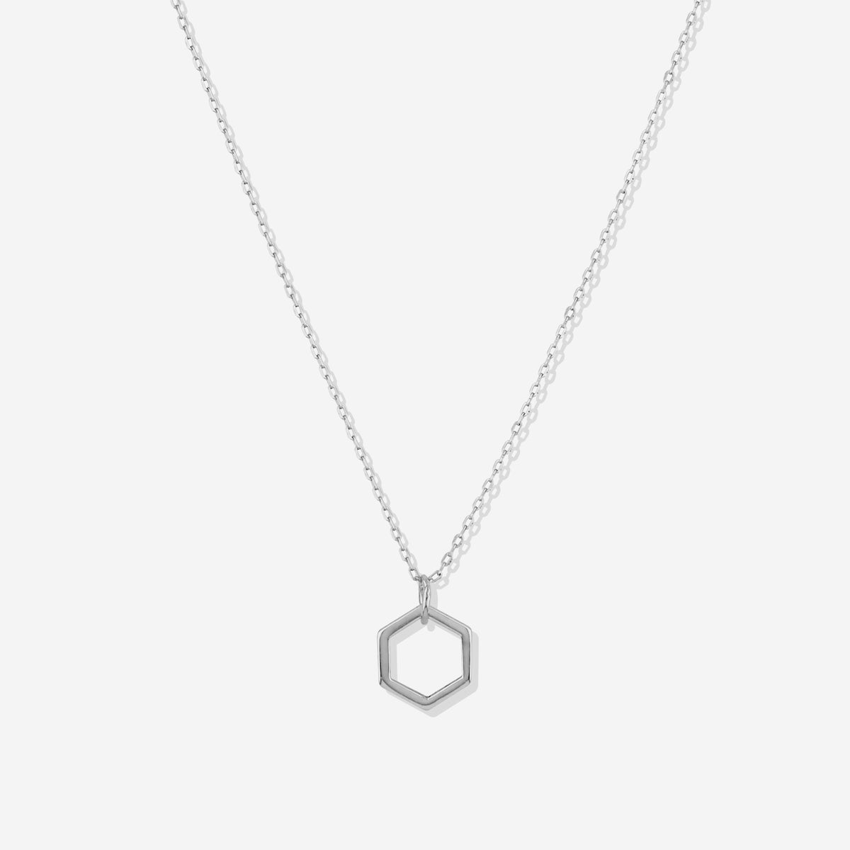 Saturn&#39;s Hexagon Necklace