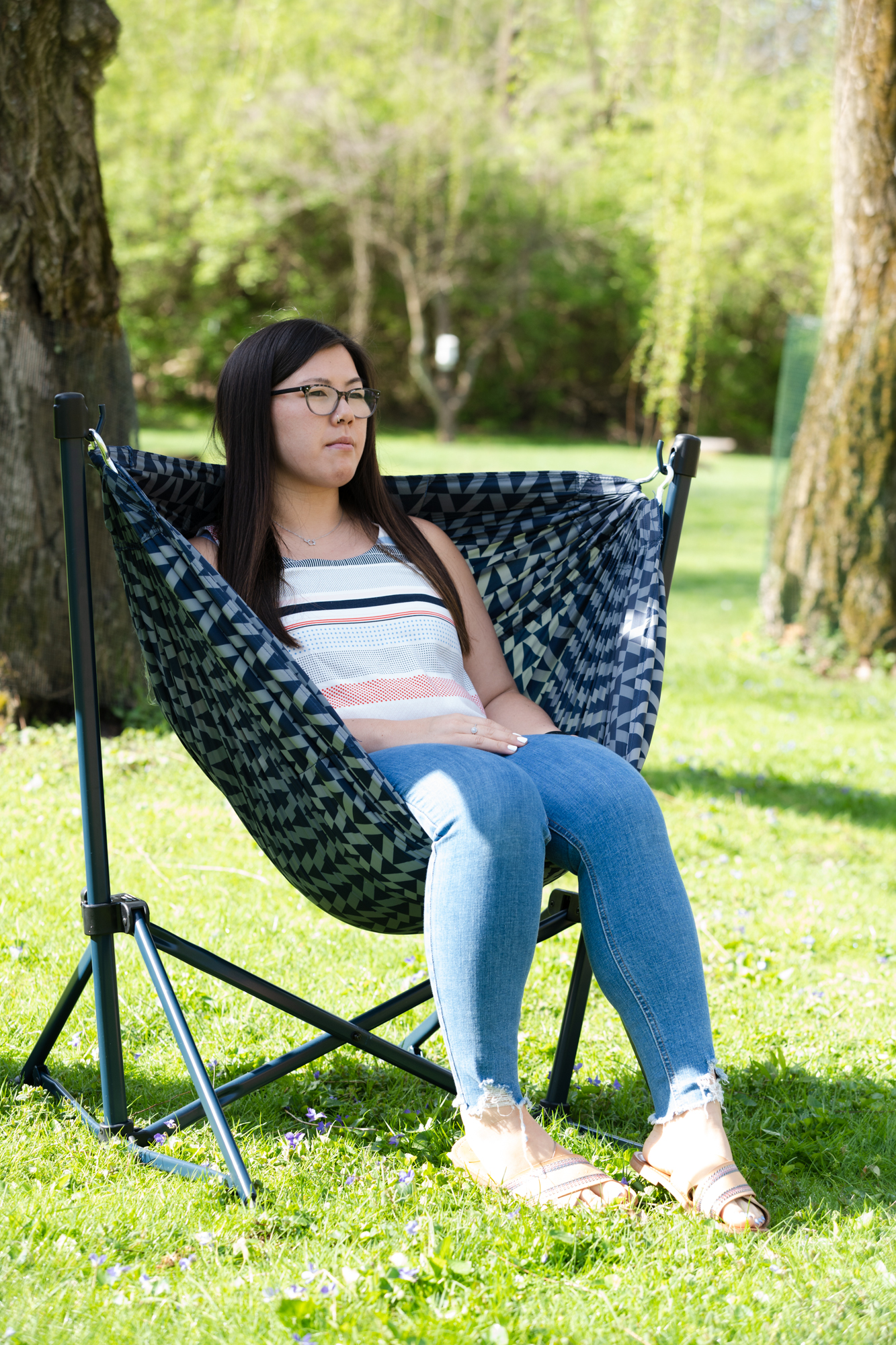 padded hammock swing