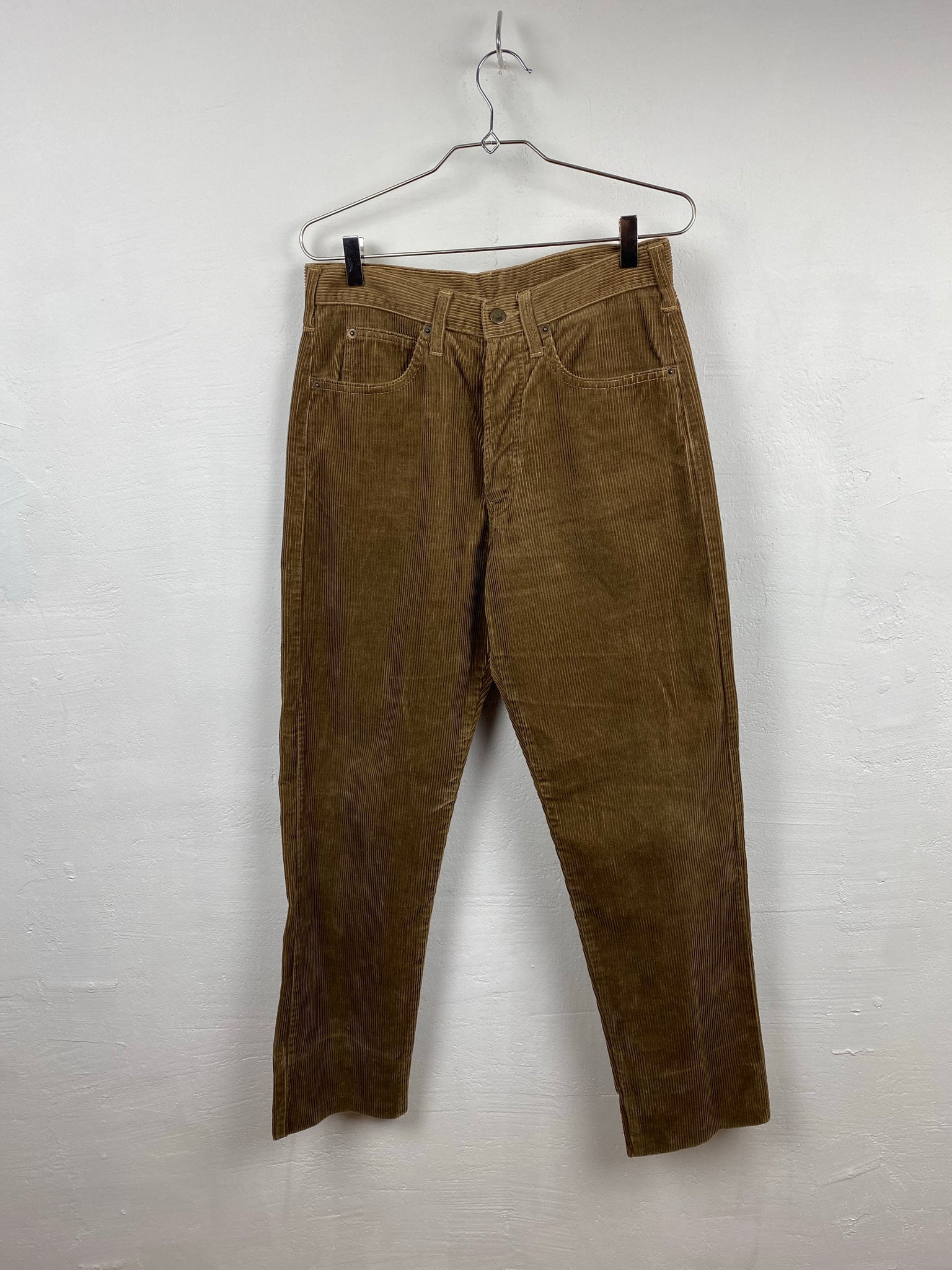kolonie solidariteit Specificiteit 1980s Armani Jeans corduroy pants brown – Bluehorse.clothing