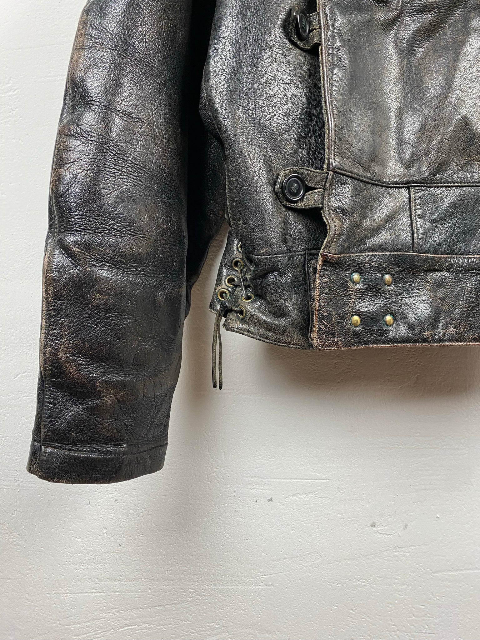 1950s Swedish motorcycle leather jacket – Bluehorse.clothing