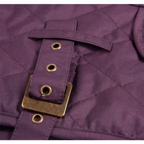 barbour quilted girl dog coat