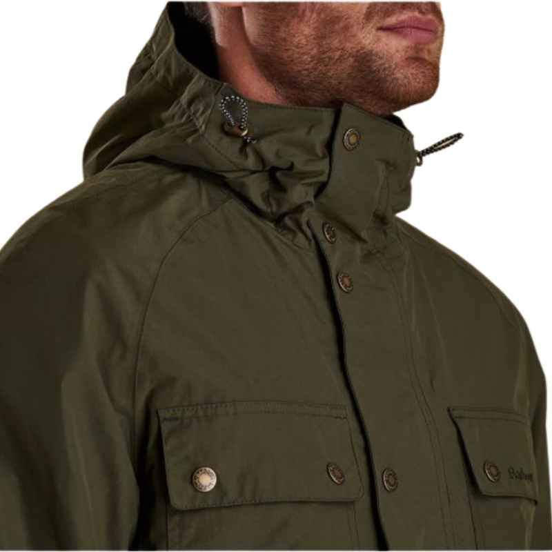 barbour hallow waterproof breathable jacket