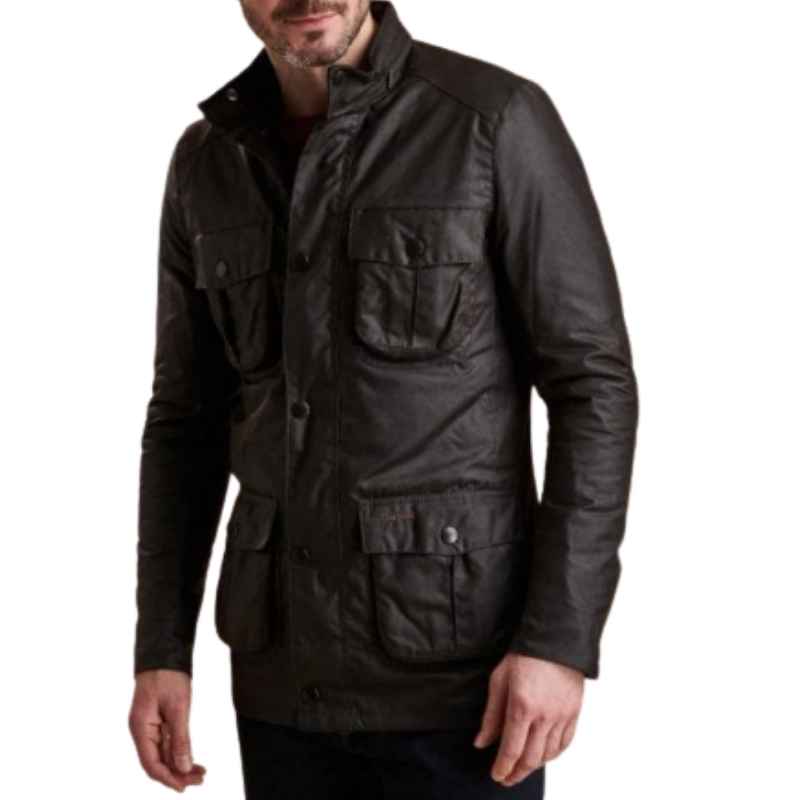 barbour trooper wax jacket