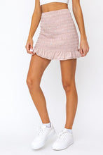 Load image into Gallery viewer, Smocked Ruffle Mini Skirt
