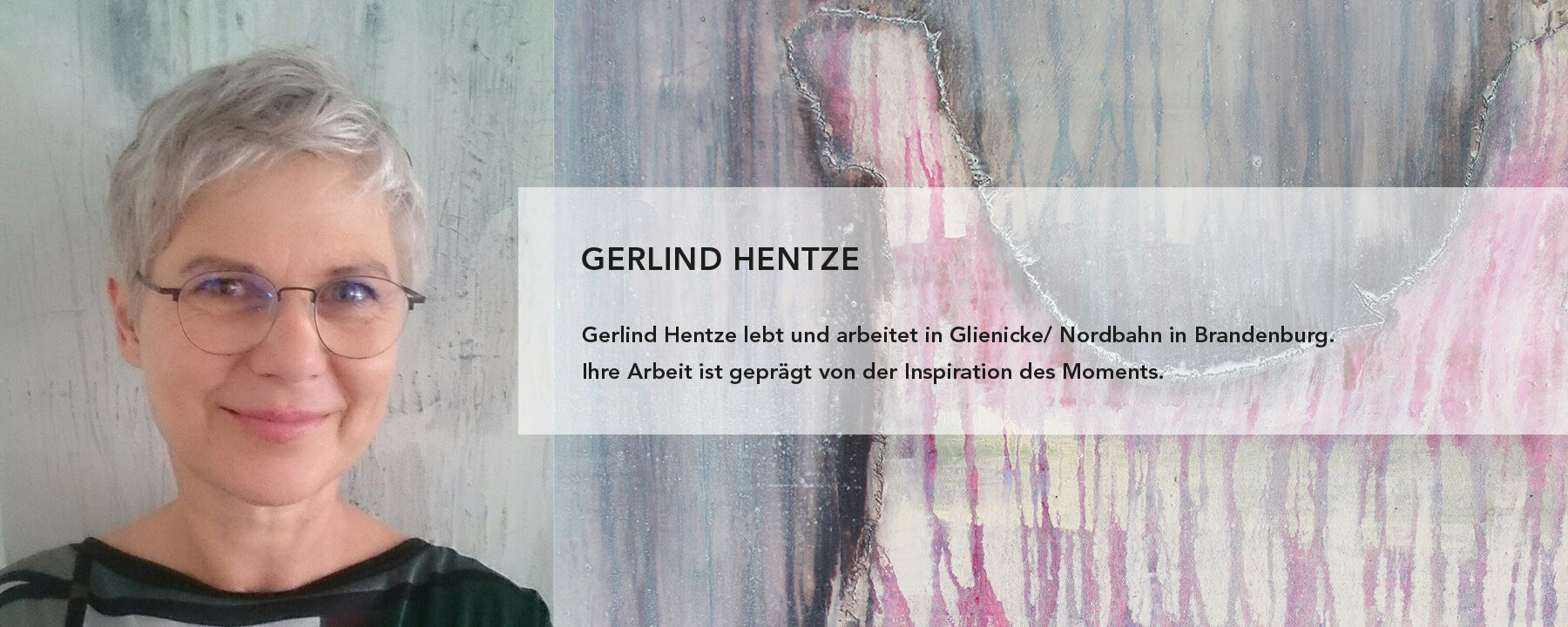 Portrait Gerlind Hentze Vita Tysta Akustikbilder