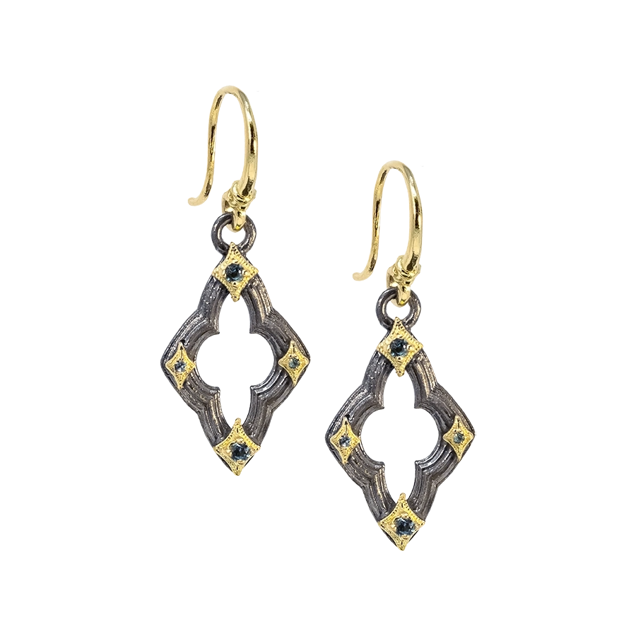 20MM LONDON SCROLL DROP EARRING