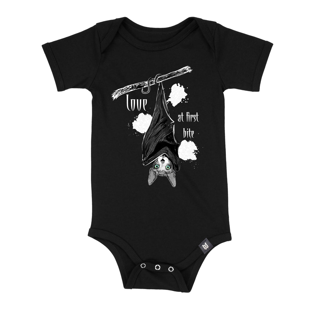 PREORDER ONLY: Love at First Bite Graphic Onesie- Baby