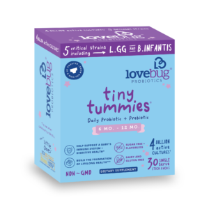 tiny tummies probiotics for children 6 to 12 months old