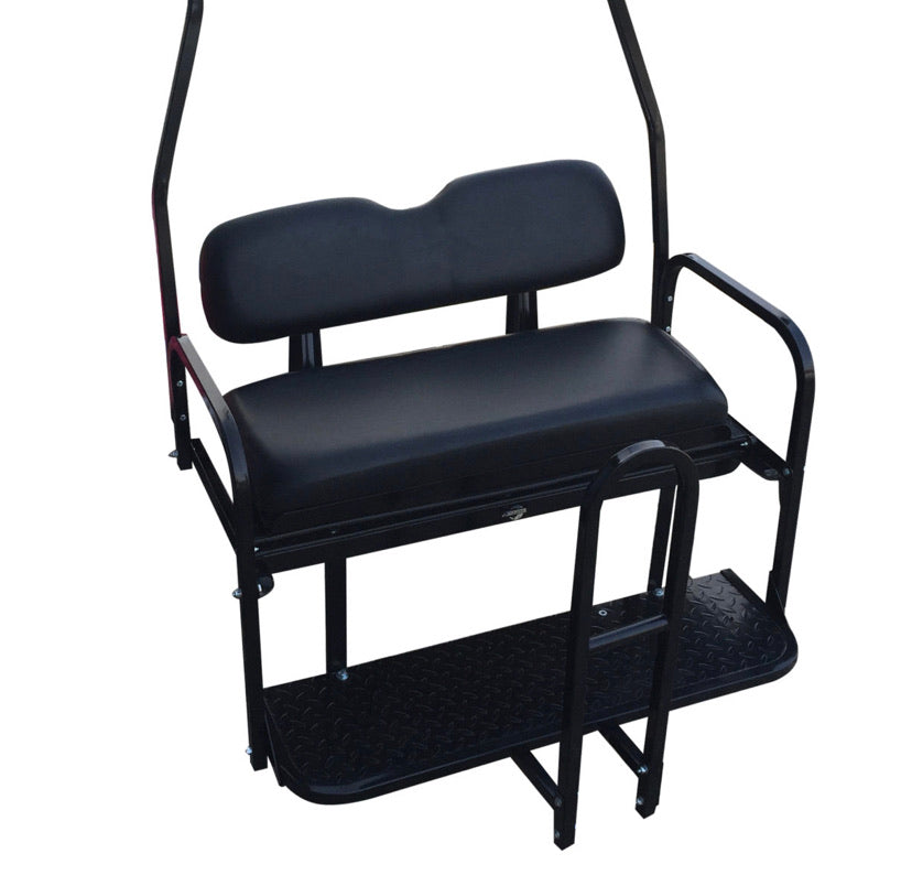 Club Car DS- Rear Flip Seat Kit. GREAT GOLF CART BACKSEAT (Club Car DS â The Golf Cart Farm