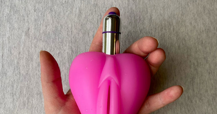 Bananapants Lippi dildo attachment with bullet vibrator