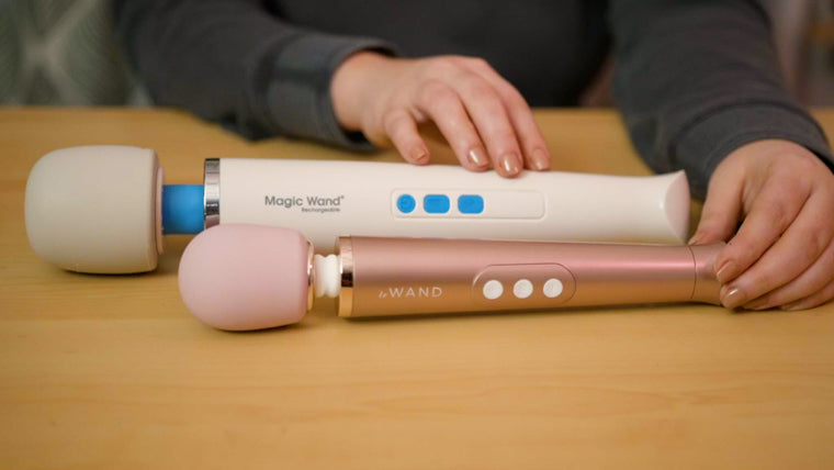 Le Wand Petite vibrator vs Magic Wand vibrator